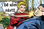 Vợ hả hê khi chồng bị gái đẹp tát tai