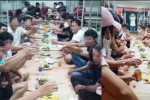30 người tụ tập ăn uống trong khu cách ly