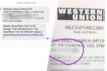 Chiêu giả mạo Western Union lừa người bán hàng online